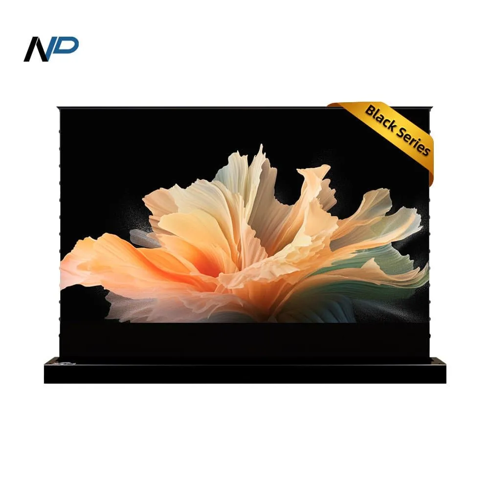 120 inch Nothing Projector Motorized Floor Rising ALR Projector Screen