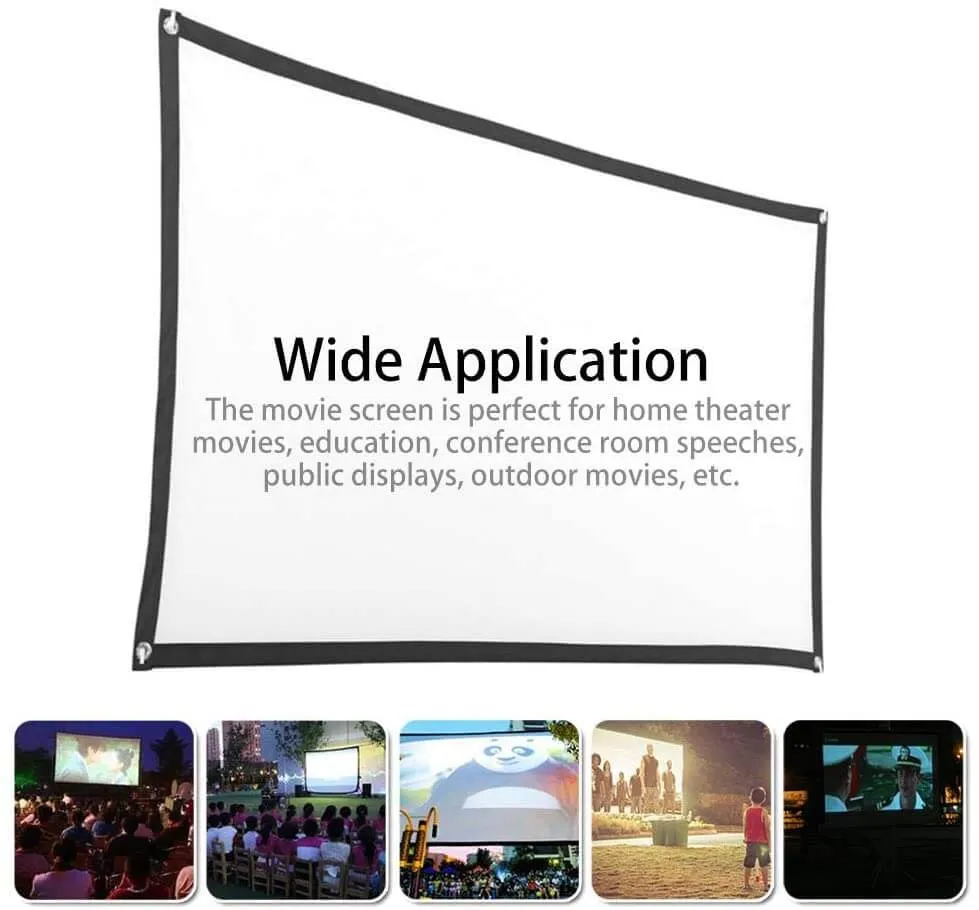 120" Projector Screen 16:9 HD