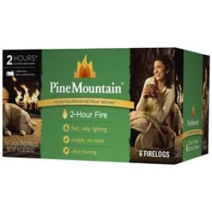 2-Hour Traditional Fire Logs, 6-Pk.