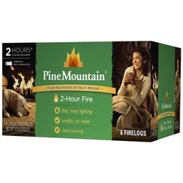 2-Hour Traditional Fire Logs, 6-Pk.