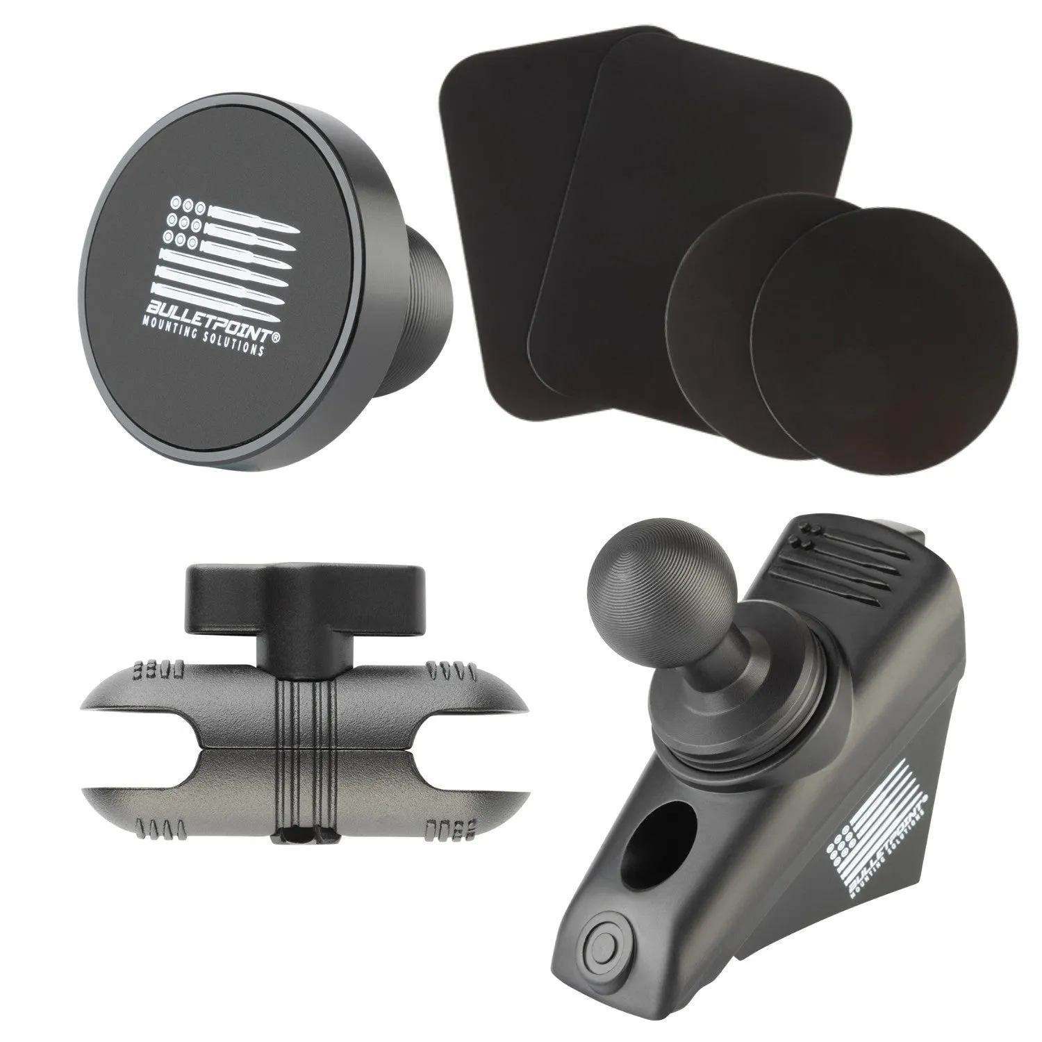2018-2023 Jeep Wrangler JL   2020-2023 Jeep Gladiator A-Pillar Grab Bar Mount with 20mm Ball