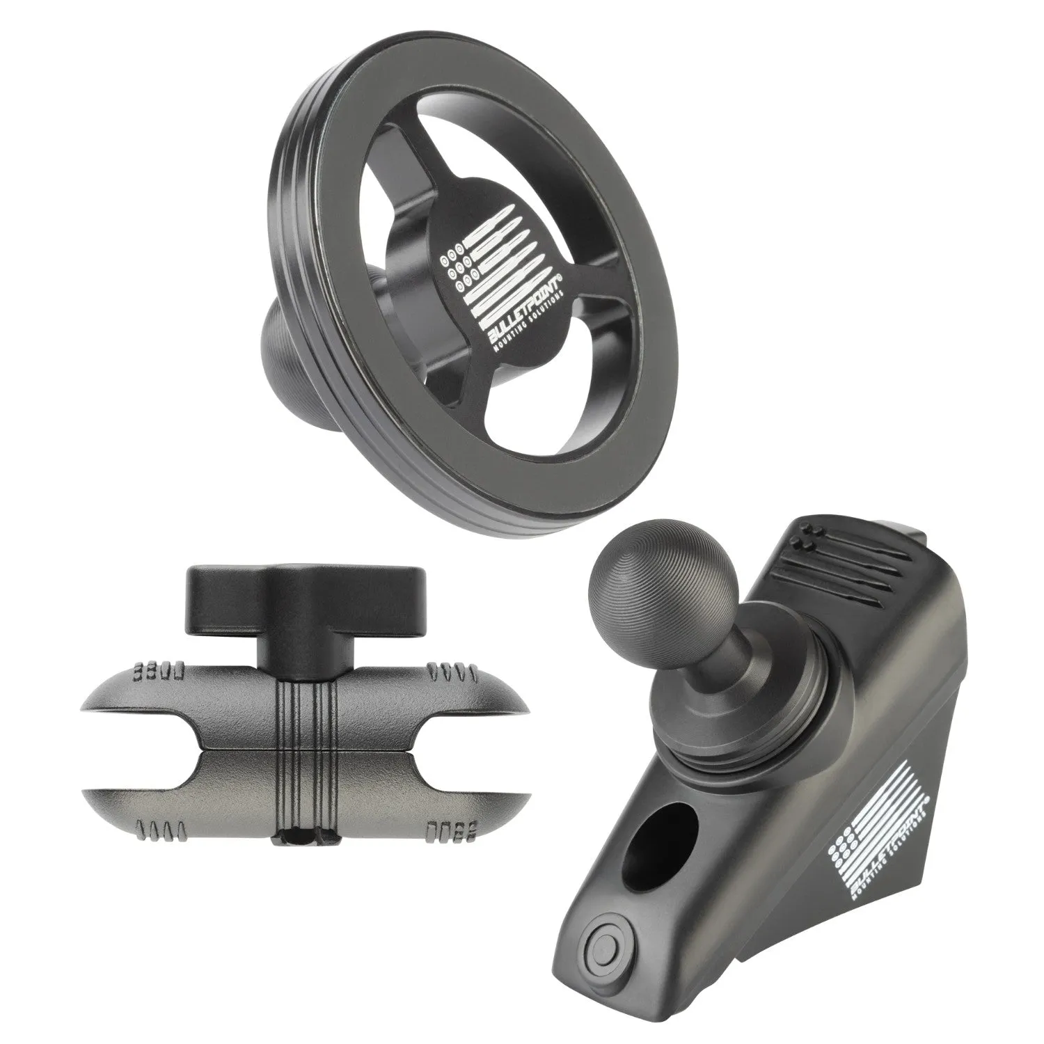 2018-2023 Jeep Wrangler JL   2020-2023 Jeep Gladiator A-Pillar Grab Bar Mount with 20mm Ball