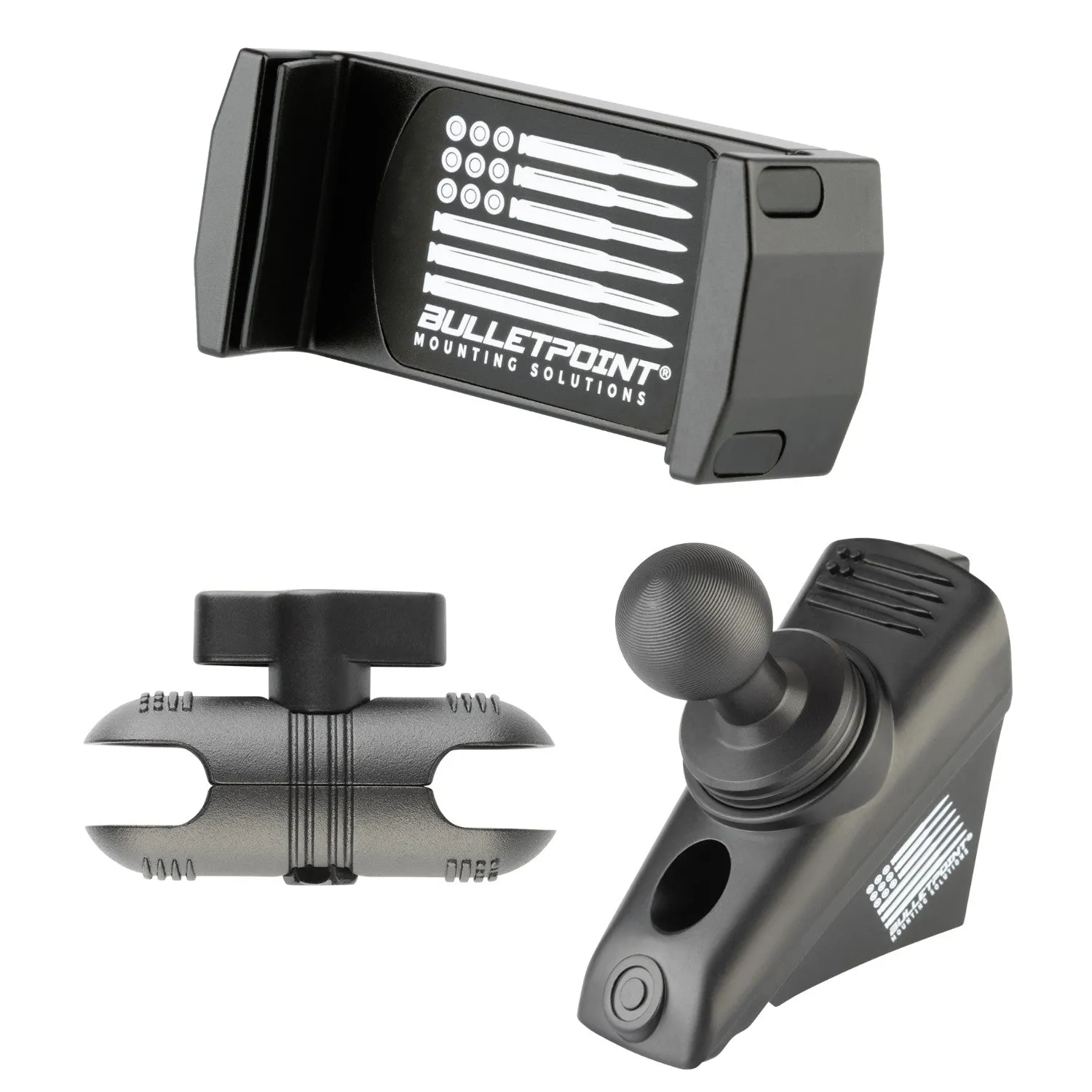 2018-2023 Jeep Wrangler JL   2020-2023 Jeep Gladiator A-Pillar Grab Bar Mount with 20mm Ball