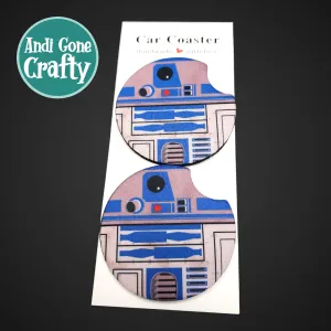 2.75in Foam Car Coaster Character - Style R2D2