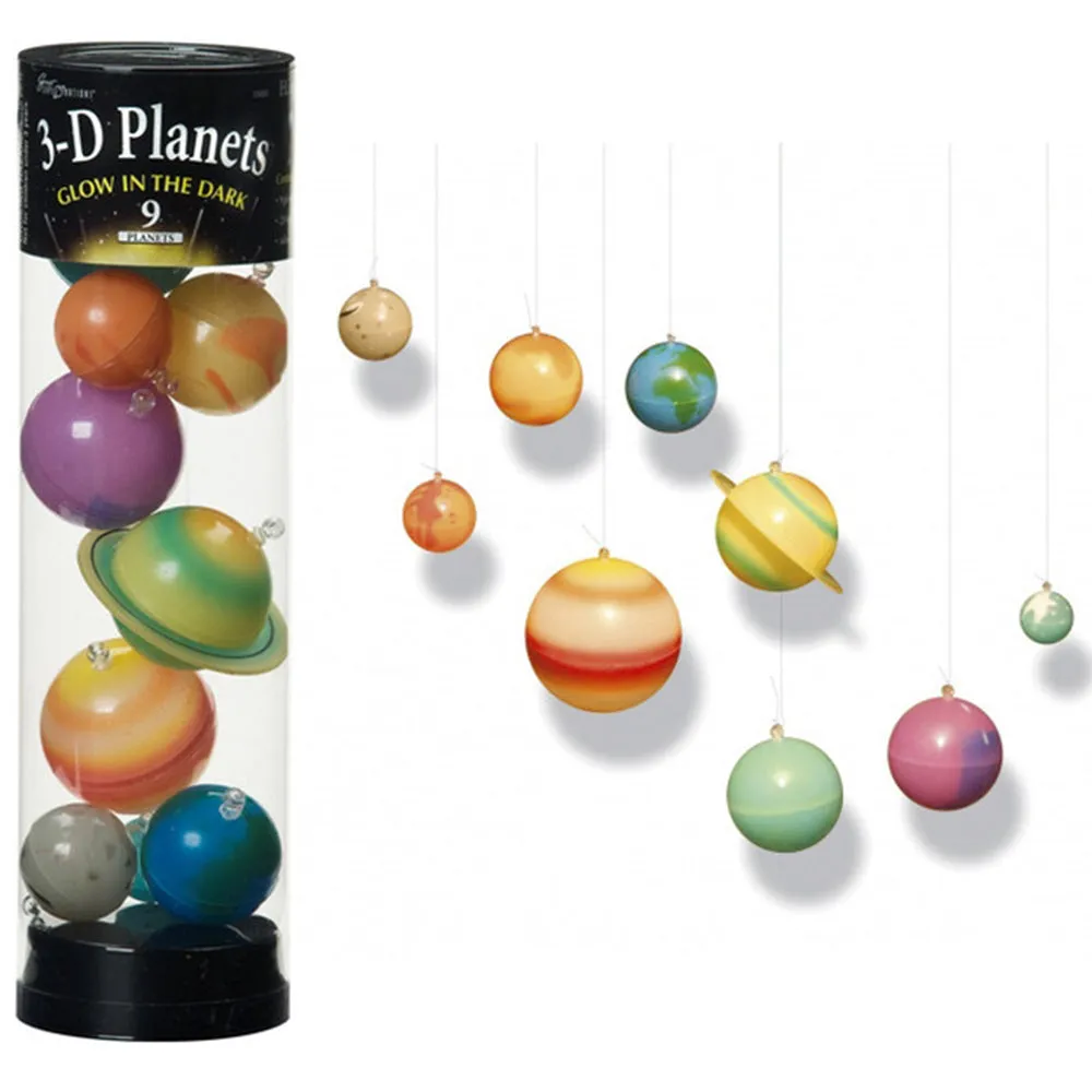 3D Glow Planets