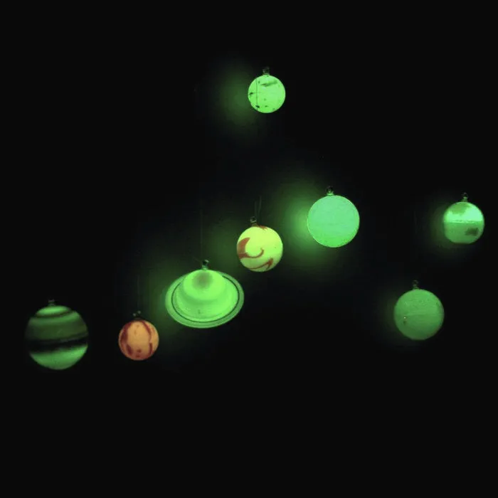 3D Glow Planets