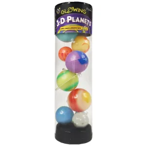 3D Glow Planets