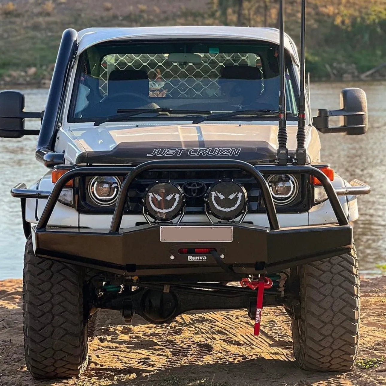 7" 'Angry Eye' Bi-LED Headlights