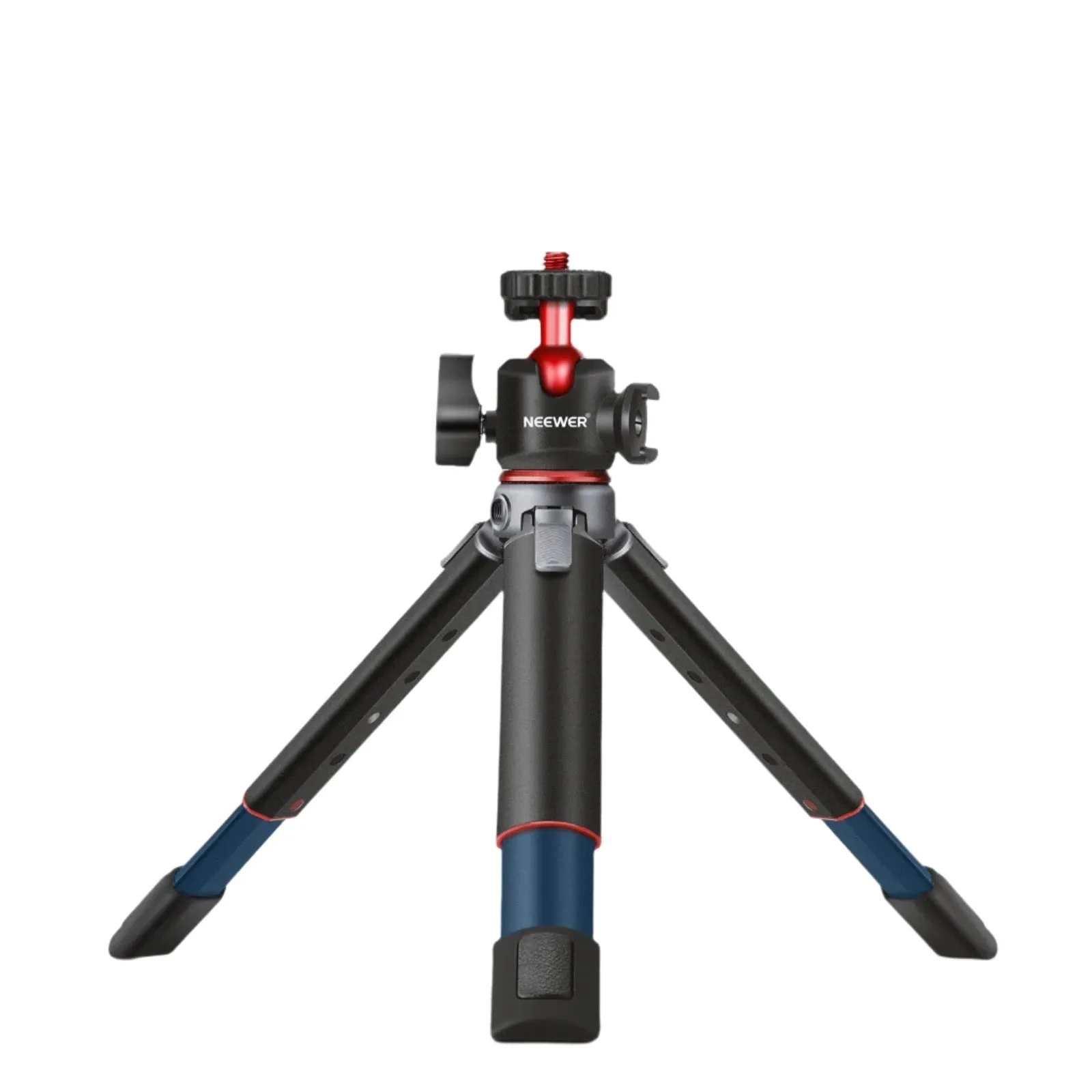 Adjustable Mini Tripod with 360 Ball Head & Accessory Shoe Ideal for Vlogging & Iphone Photography