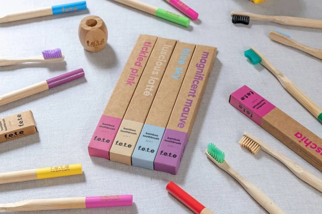 Adult Bamboo Toothbrush - Soft Bristles
