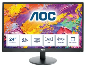 Aoc Led-Monitor Value M2470swh - 59.9 Cm (23.6") - 1920 X 1080 Full Hd