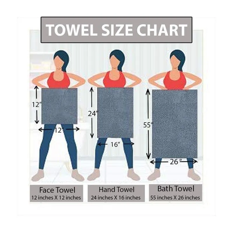 Aqua Ripple Towel (Ocean) - Set Of Eight