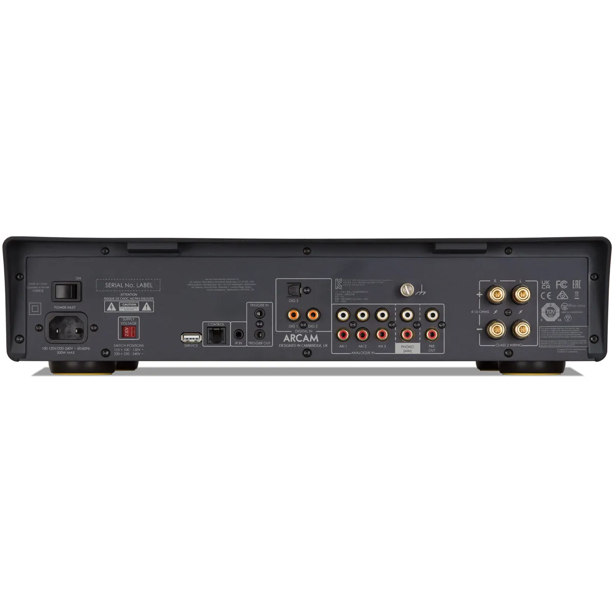 Arcam Radia A15 Integrated Amplifier with Klipsch RP-600M II Bookshelf Speakers HiFi Package Black