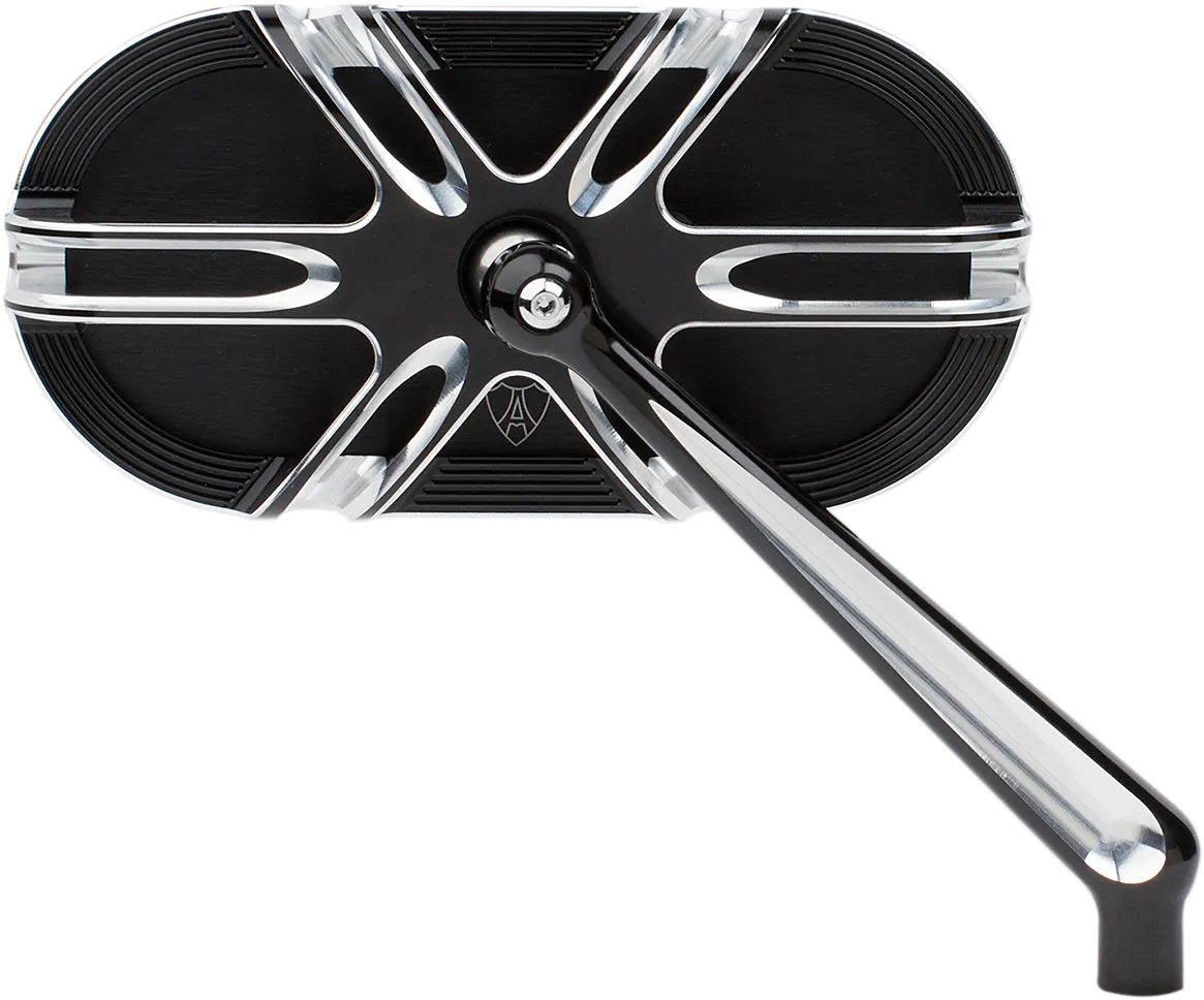 ARLEN NESS Deep Cut Mirror - Black - Right 13-166