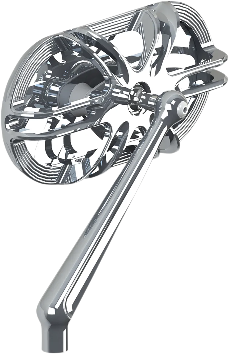 ARLEN NESS Deep Cut Mirror - Chrome - Left 13-165