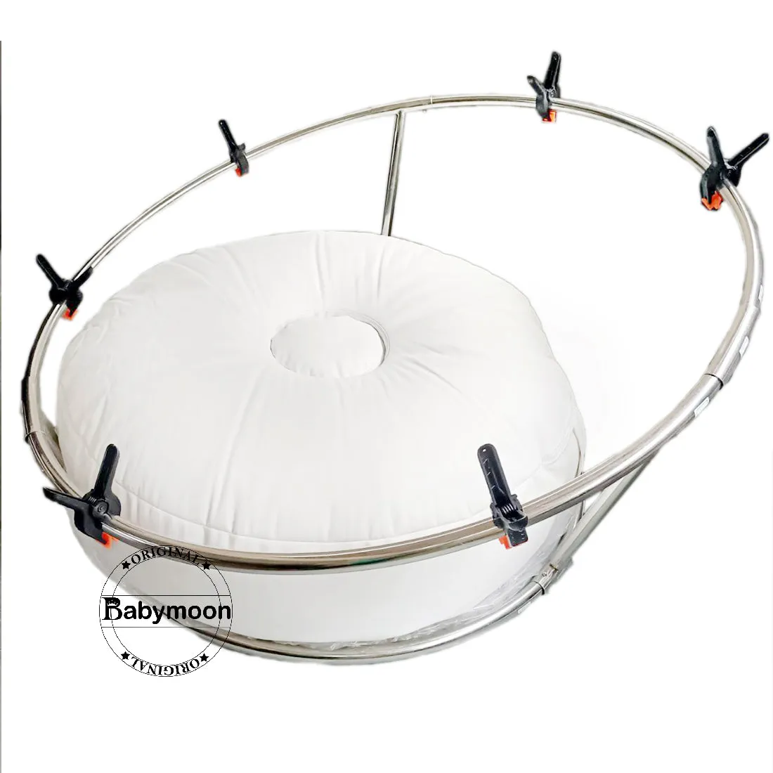 Babymoon Professional Bean Bag Stand Set | Posing Aids | White | Advance Booking