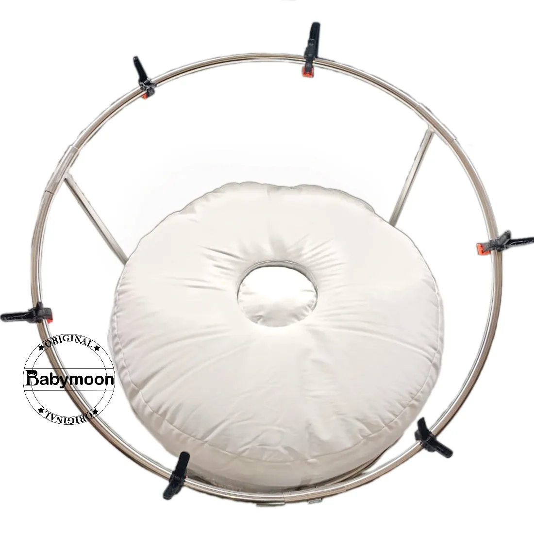 Babymoon Professional Bean Bag Stand Set | Posing Aids | White | Advance Booking