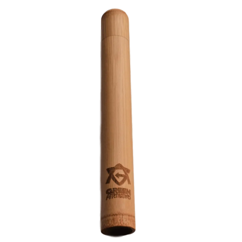 Bamboo Toothbrush Travel Case