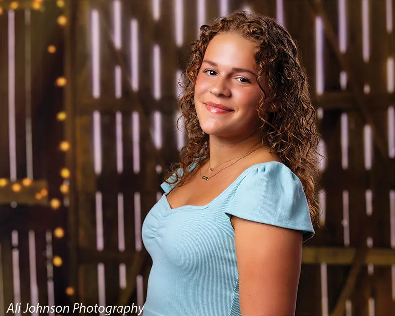 Barn Lights Photography Backdrop