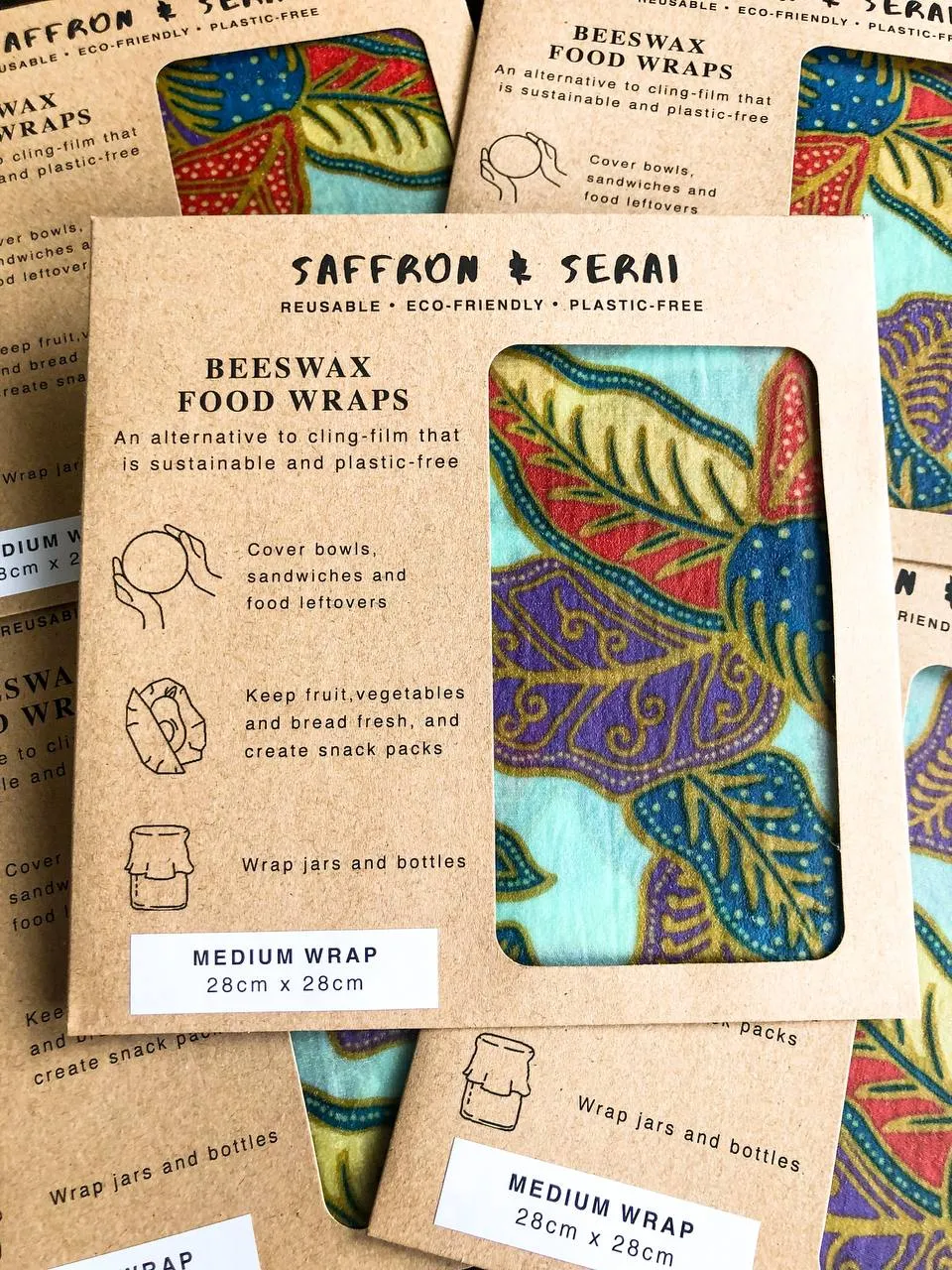 BEESWAX FOOD WRAP (Medium)