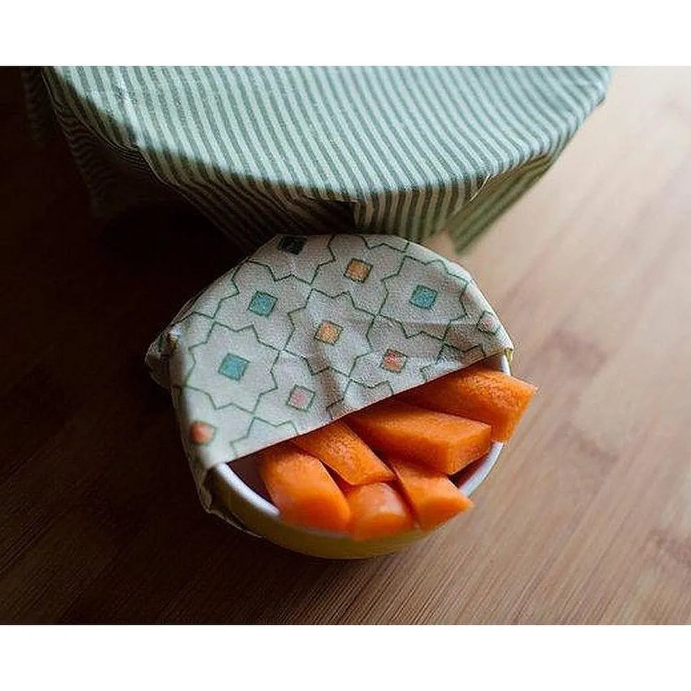 Beeswax Food Wraps from The Family Hub - The Starter Set