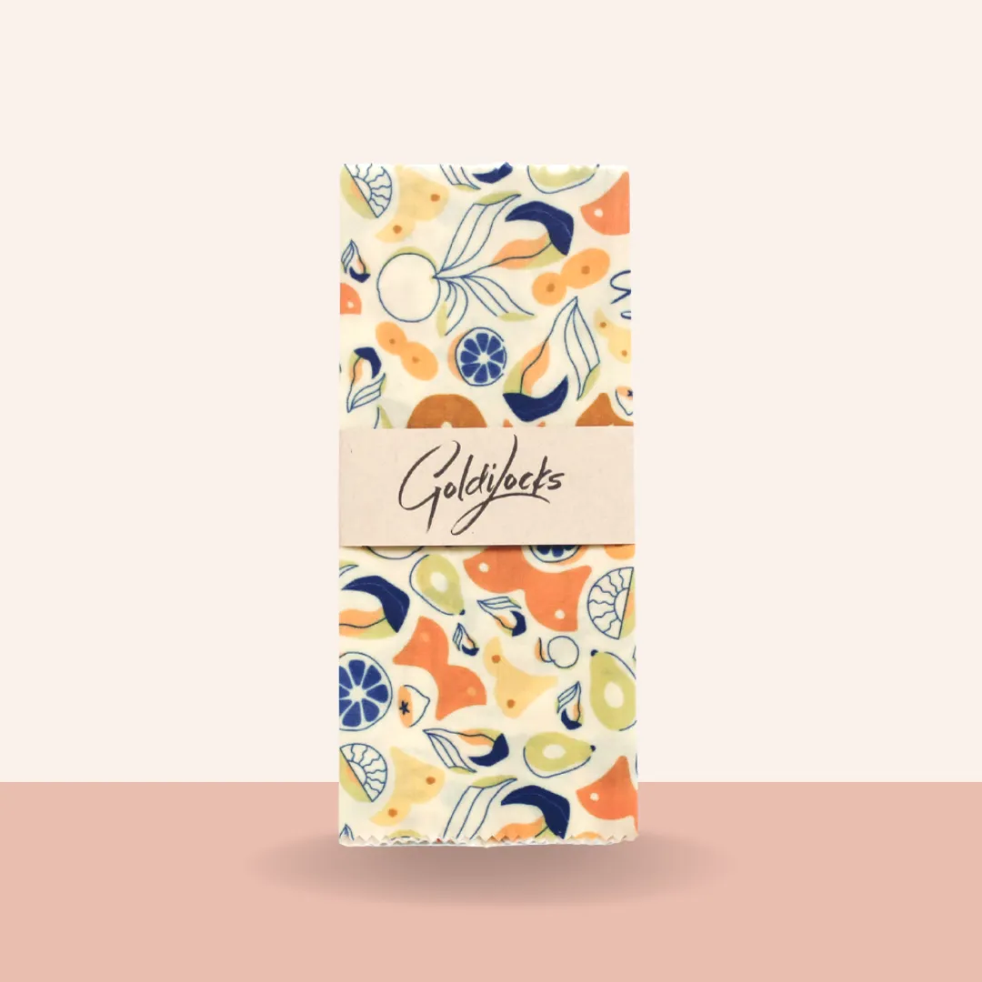 Beeswax Food Wraps: Show Me Your Melons Single Medium