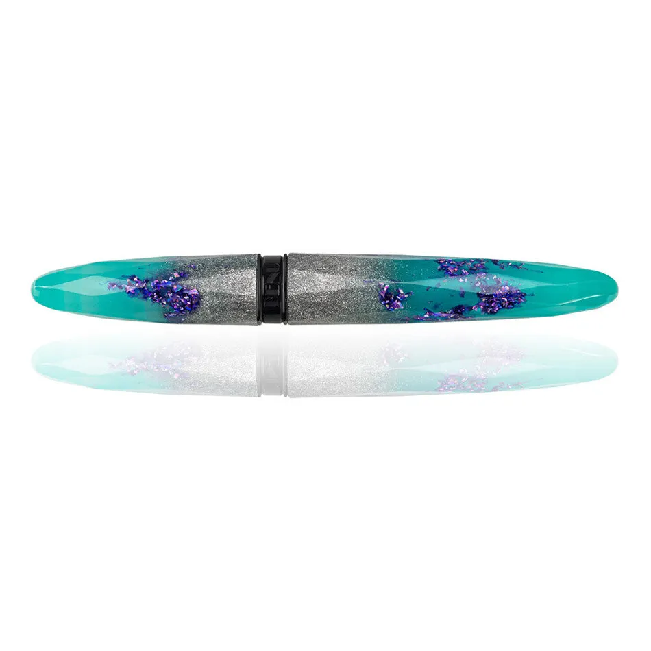 Benu Briolette Fountain Pen - Luminous Lagoon