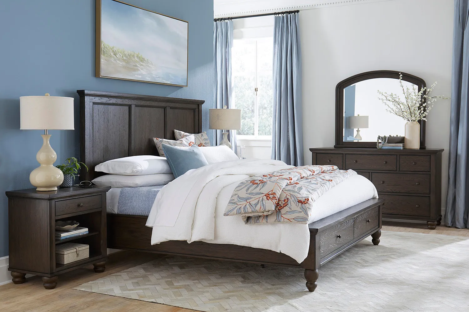 Cambridge Double Dresser - Cracked Pepper