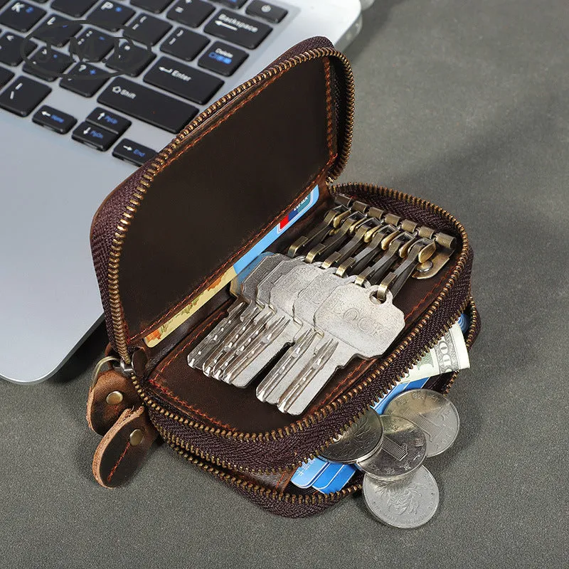 Car Key Fob Wallet Leather Wallet and Key Holder Leather Wallet With Key Holder Cool Key Wallets