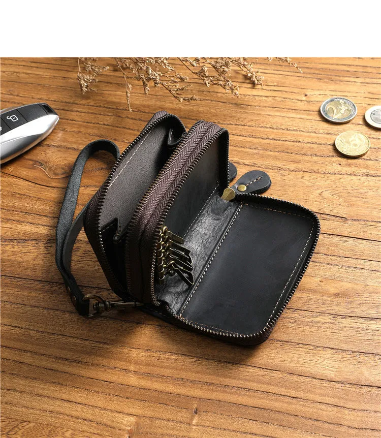 Car Key Fob Wallet Leather Wallet and Key Holder Leather Wallet With Key Holder Cool Key Wallets