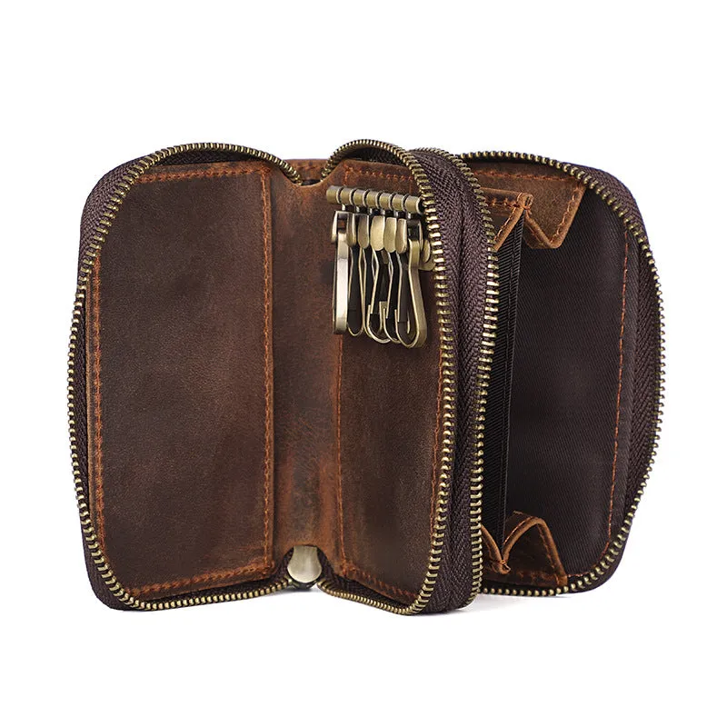 Car Key Fob Wallet Leather Wallet and Key Holder Leather Wallet With Key Holder Cool Key Wallets