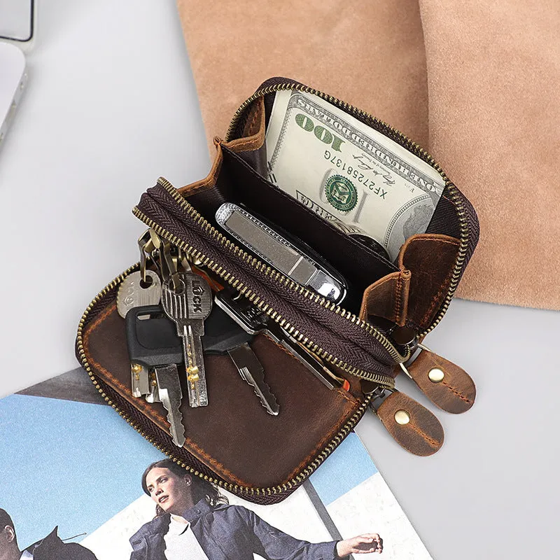 Car Key Fob Wallet Leather Wallet and Key Holder Leather Wallet With Key Holder Cool Key Wallets