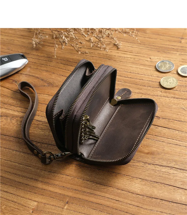 Car Key Fob Wallet Leather Wallet and Key Holder Leather Wallet With Key Holder Cool Key Wallets