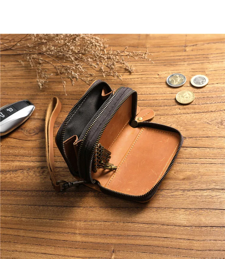 Car Key Fob Wallet Leather Wallet and Key Holder Leather Wallet With Key Holder Cool Key Wallets