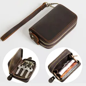 Car Key Fob Wallet Leather Wallet and Key Holder Leather Wallet With Key Holder Cool Key Wallets