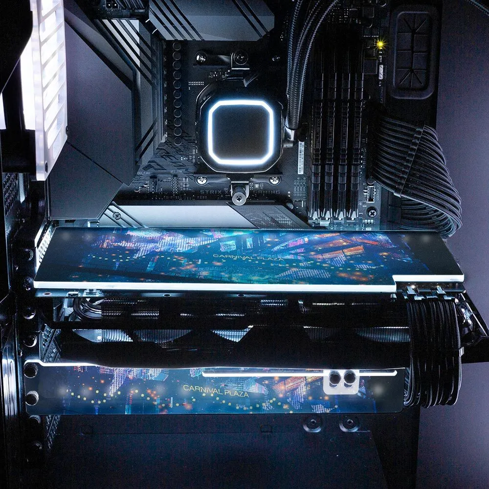 Carnival Plaza RGB GPU Backplate