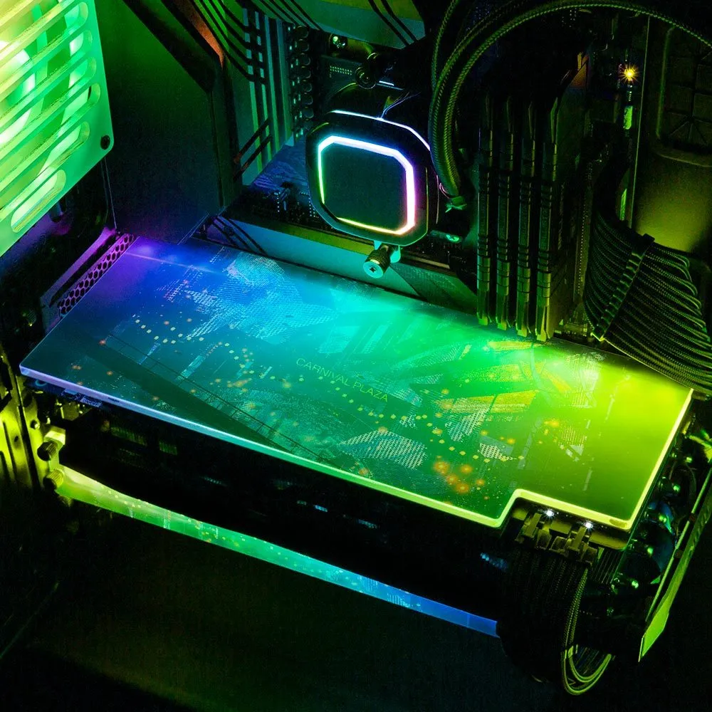 Carnival Plaza RGB GPU Backplate