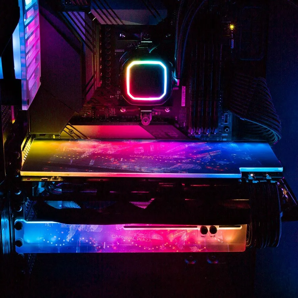 Carnival Plaza RGB GPU Backplate