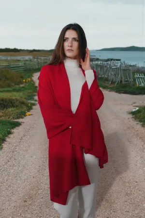 Cashmere Wrap - Red