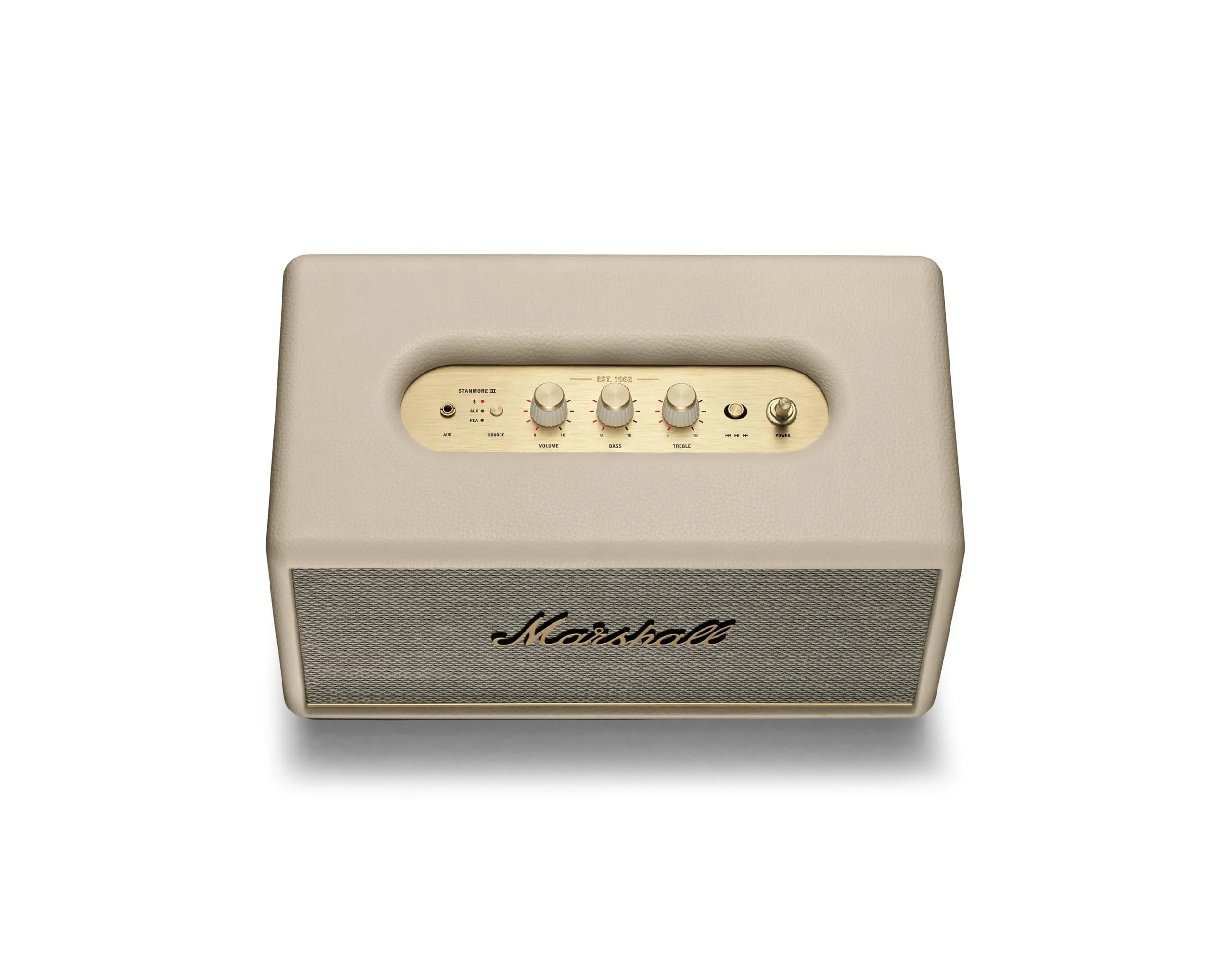 Certified Refurbished - Marshall Stanmore III Bluetooth Wireless Speaker - Cream