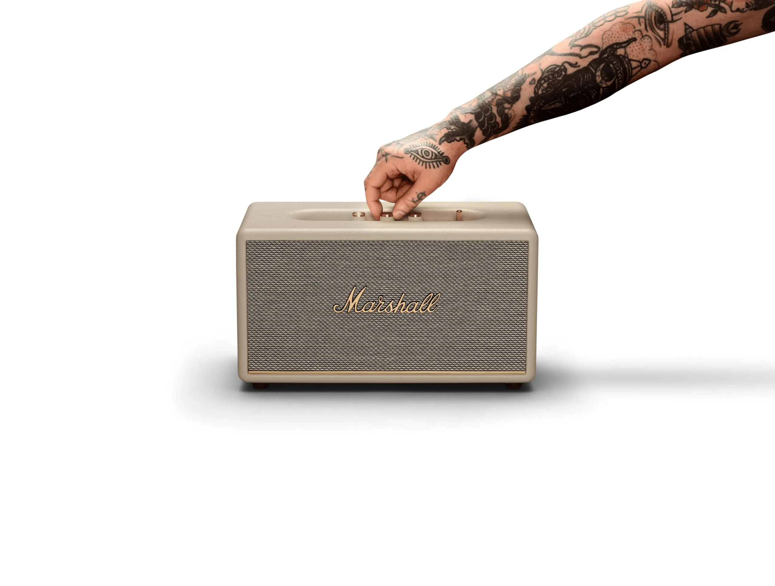 Certified Refurbished - Marshall Stanmore III Bluetooth Wireless Speaker - Cream