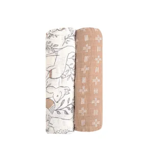 Crane Baby Ezra Collection Muslin Swadddle Set