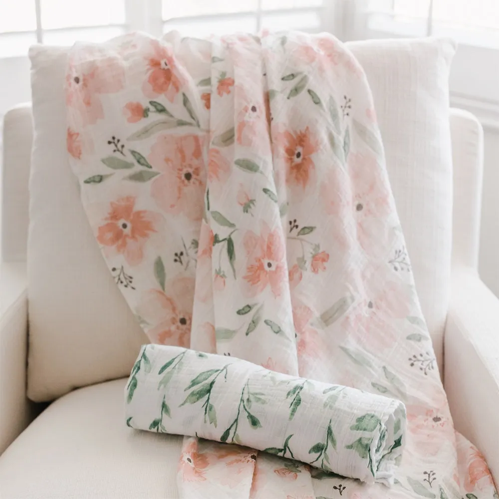 Crane Baby Parker Collection Muslin Swadddle Set