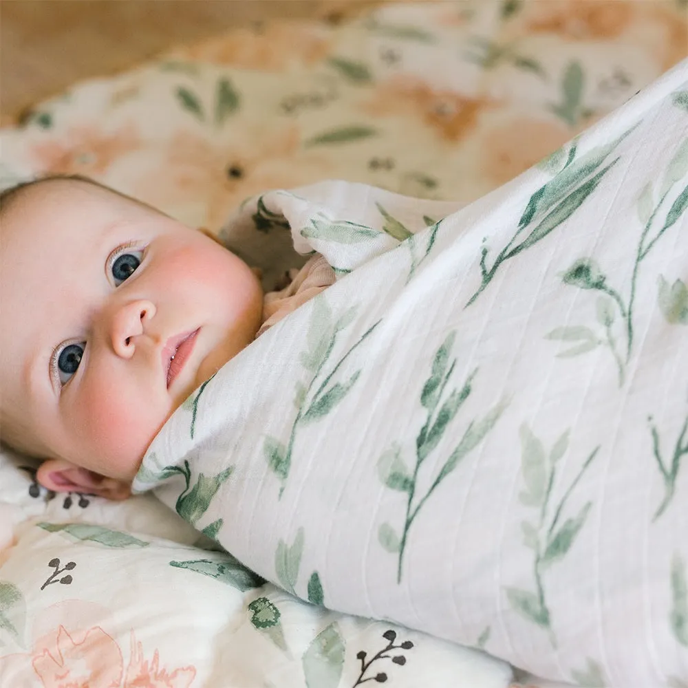 Crane Baby Parker Collection Muslin Swadddle Set