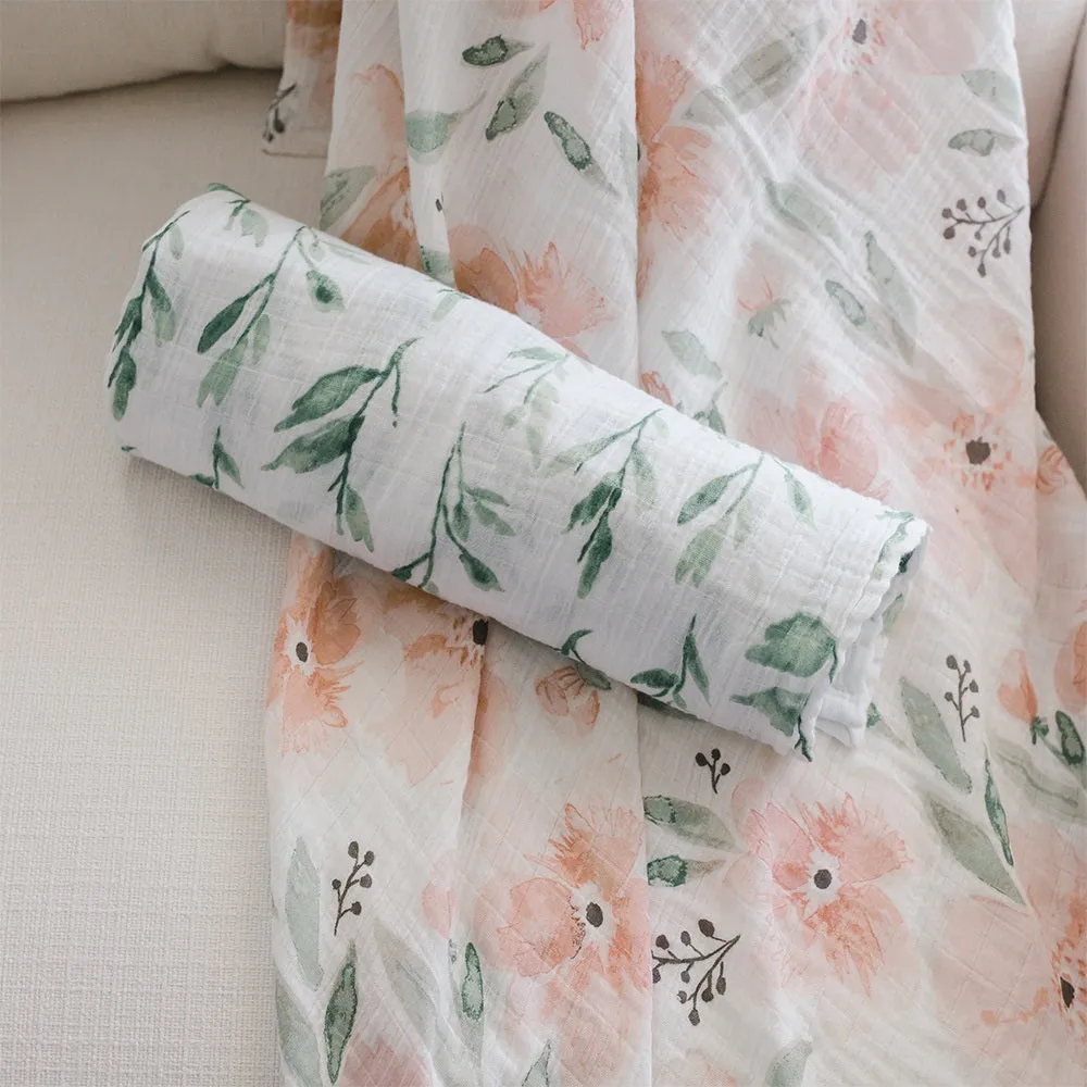 Crane Baby Parker Collection Muslin Swadddle Set