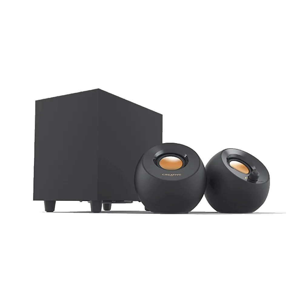 Creative Pebble PLUS | 2.0 Desktop Speaker