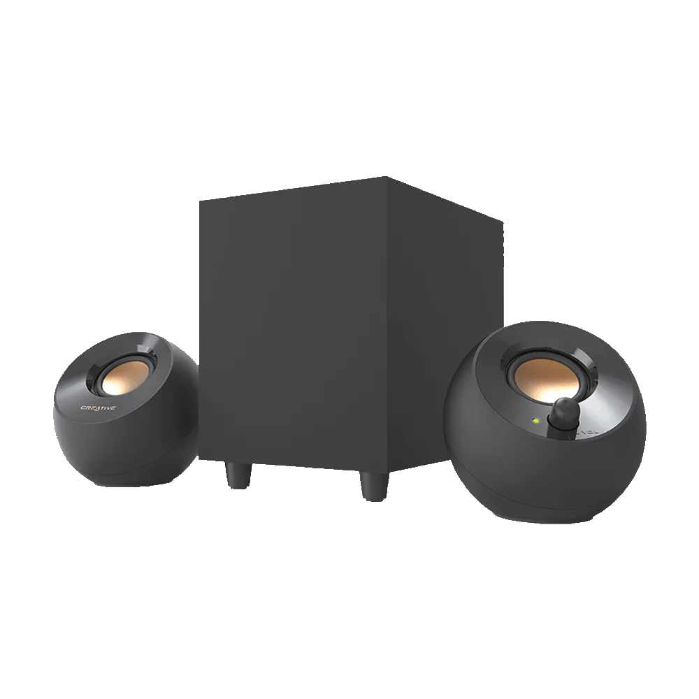 Creative Pebble PLUS | 2.0 Desktop Speaker