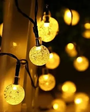 Crystal bubble shaped ball LED string light (14 lightS)