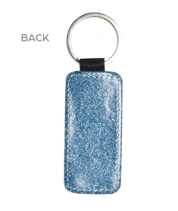 Dancer Glitter Keychain