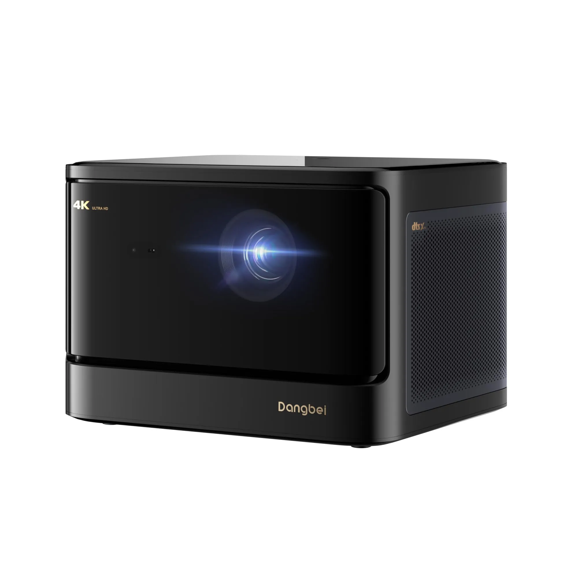 Dangbei DBOX02 4K Laser Projector GTV, 2450 ISO Lumens, Netflix Officially Licensed Home Theater Projector with WiFi and Bluetooth, HDR10 , 200-inch Picture, 2x12W DTS:X and Dolby Audio
